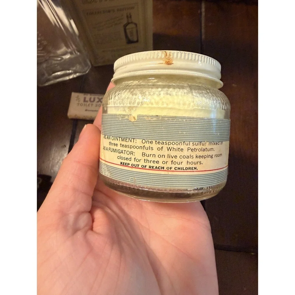 Lot Vintage Watkins Fisher Multi Color Spices Extracts Sulfur Jars Boxes Soap